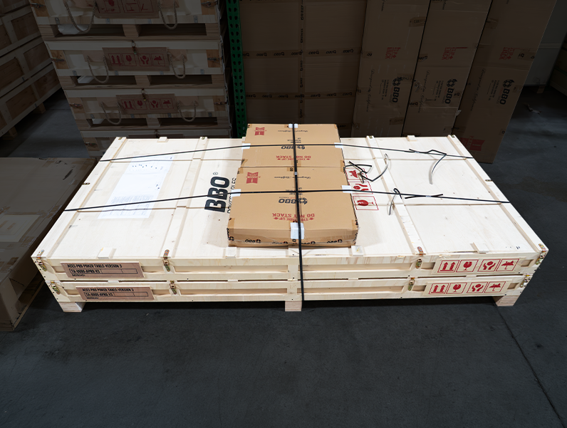 BBO Heavy Duty Wooden Shipping Crate