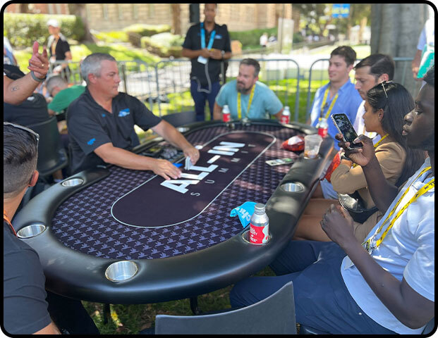 Outdoor Poker Event